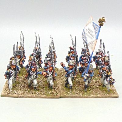 Grade D - Old Glory Miniatures - Napoleonic - French Ligne Infantry Unit