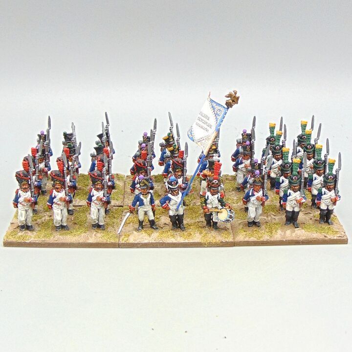 Grade D - Wargames Foundry - Napoleonic - French Ligne Infantry Unit