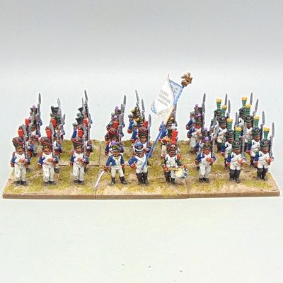 Grade D - Wargames Foundry - Napoleonic - French Ligne Infantry Unit