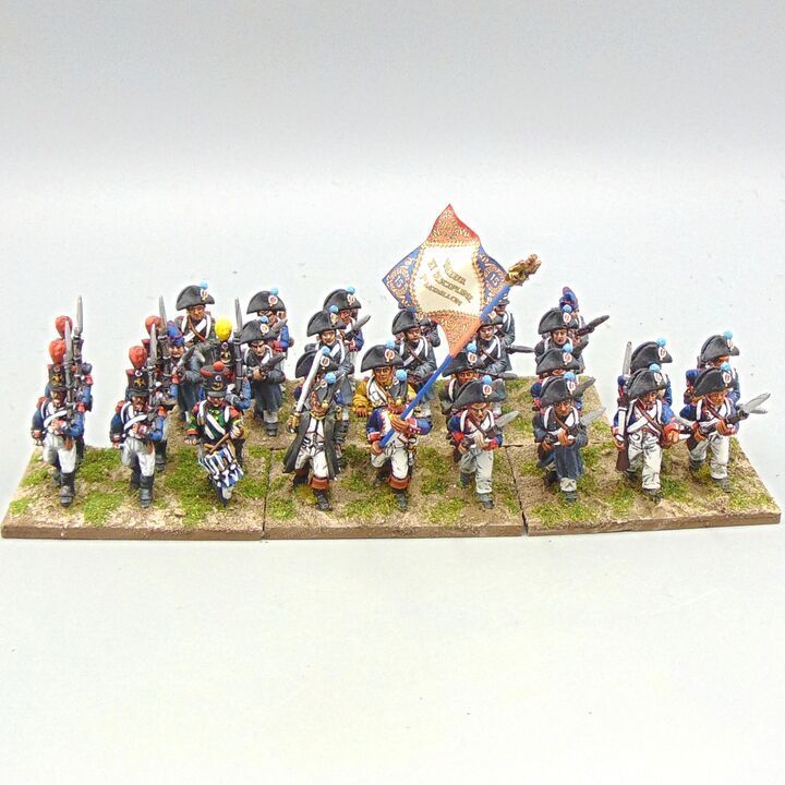 Grade C - Front Rank Miniatures - Napoleonic - French Ligne Infantry Unit