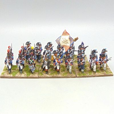 Grade C - Front Rank Miniatures - Napoleonic - French Ligne Infantry Unit