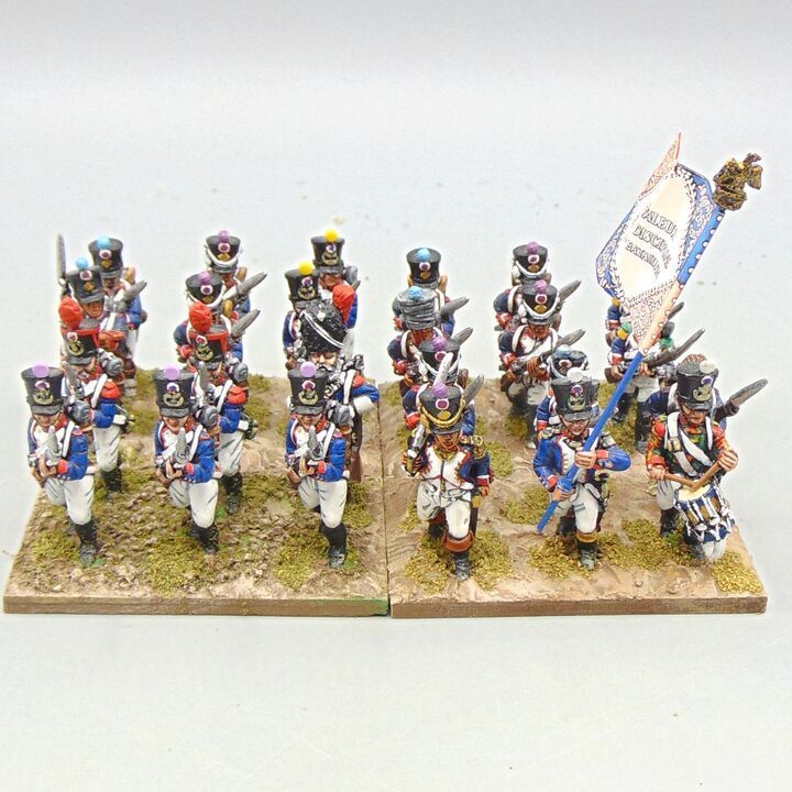 Grade C - Front Rank Miniatures - Napoleonic - French Ligne Infantry Unit