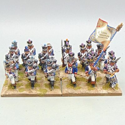 Grade C - Front Rank Miniatures - Napoleonic - French Ligne Infantry Unit