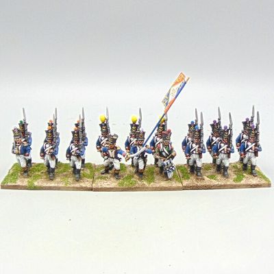 Grade C - Front Rank Miniatures - Napoleonic - French Ligne Infantry Unit