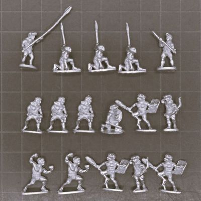 Museum Miniatures, Achaemenid Persian - Levy Hordes