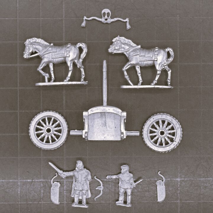 Museum Miniatures, Achaemenid Persian - King Darius Command Chariot
