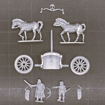 Museum Miniatures, Achaemenid Persian - King Darius Command Chariot