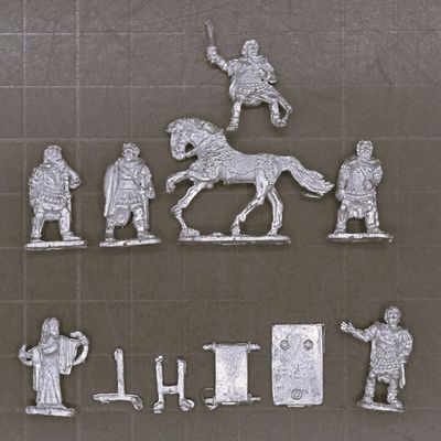 Xyston Miniatures, Ancient Macedonian - Alexander the Great Command Group
