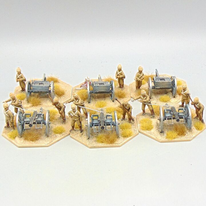 Grade D - Perry Miniatures - Mahdist War - British 9lb Artillery Battery