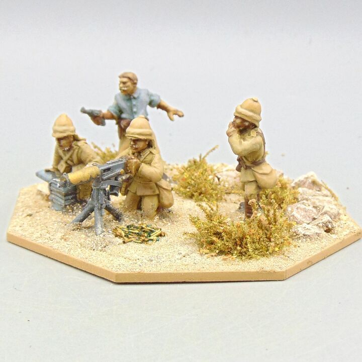 Grade D - Wargames Foundry - Mahdist War - British Maxim Gun with Crew