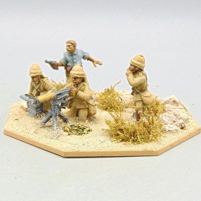 Grade D - Wargames Foundry - Mahdist War - British Maxim Gun with Crew