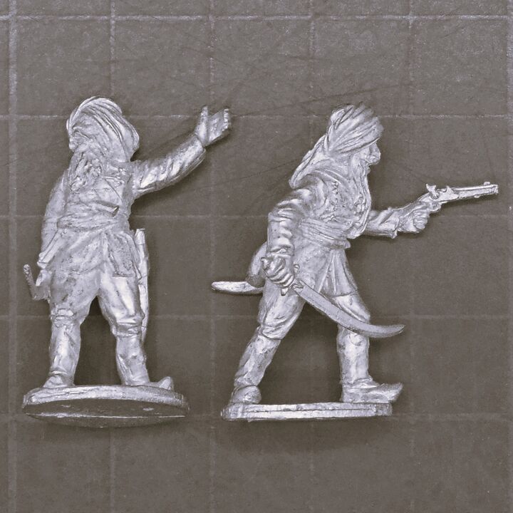Empress Miniatures, Indian Mutiny: Punjabi Infantry Officers