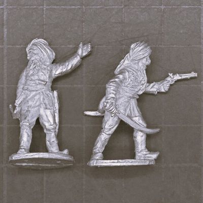 Empress Miniatures, Indian Mutiny: Punjabi Infantry Officers