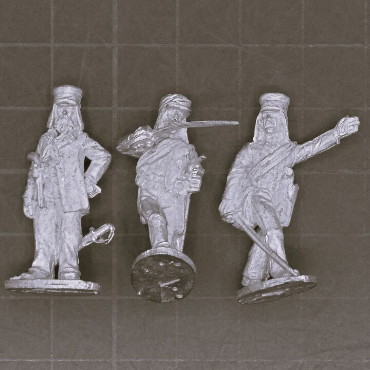 Empress Miniatures, Indian Mutiny: British Infantry Officers