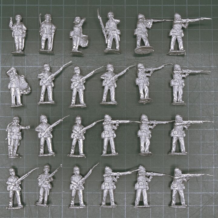 Perry Miniatures, Mahdist War: British Infantry Unit