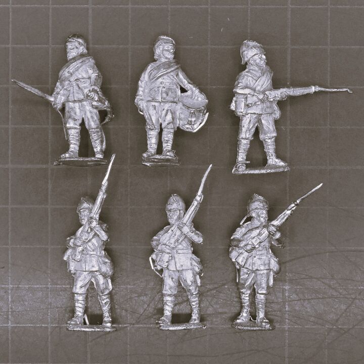 Perry Miniatures, Mahdist War: British Infantry in Indian Service Dress
