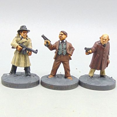 Grade C - Copplestone Castings - Early C20th Pulp - Gangsters