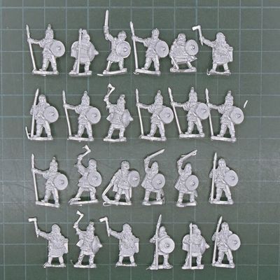 Forged in Battle, Dark Ages - Armoured Saxon Warriors