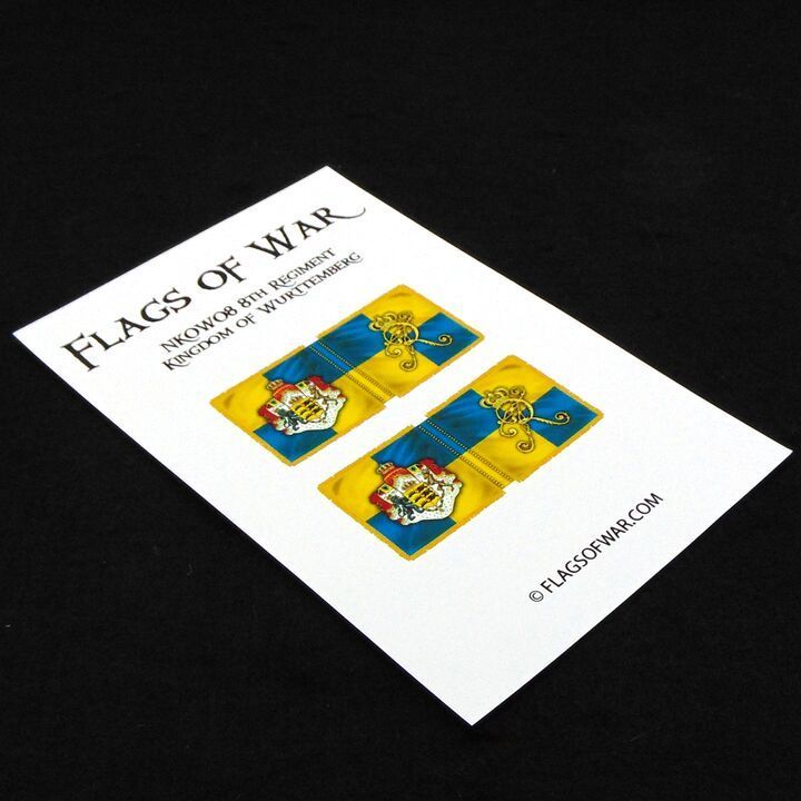 28mm, Flags of War, Napoleonic: Kingdom of Wurttemberg, 8th Infantry Regt