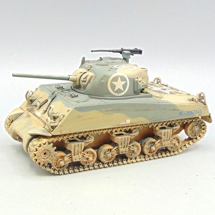 Grade B - Corgi UK - WW2 - Allied M4A3 Sherman Tank