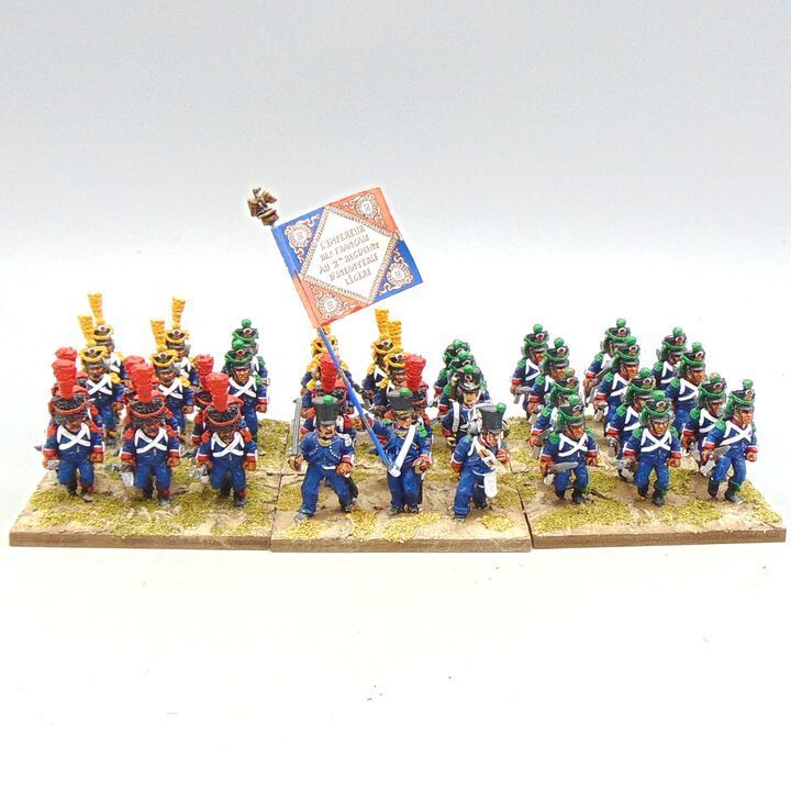 Grade D - Wargames Foundry - Napoleonic - French Leger Infantry Unit