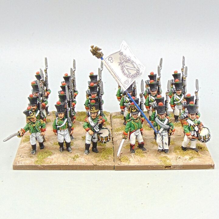 Grade C - Wargames Foundry - Napoleonic - French Young Guard Infantry Unit