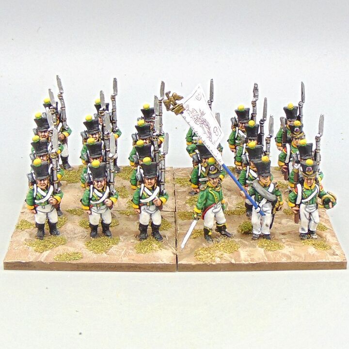 Grade C - Wargames Foundry - Napoleonic - French Young Guard Infantry Unit