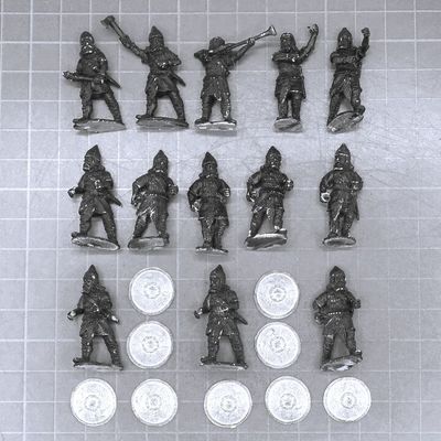 Wargames Foundry, Ancient Assyrians: Heavy Infantry Including Command