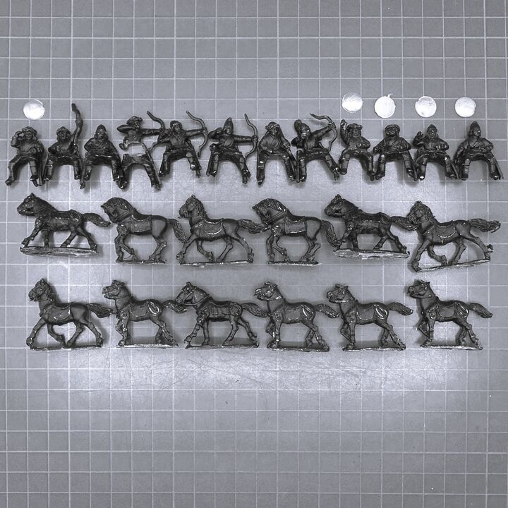 Wargames Foundry, Huns: Light Cavalry