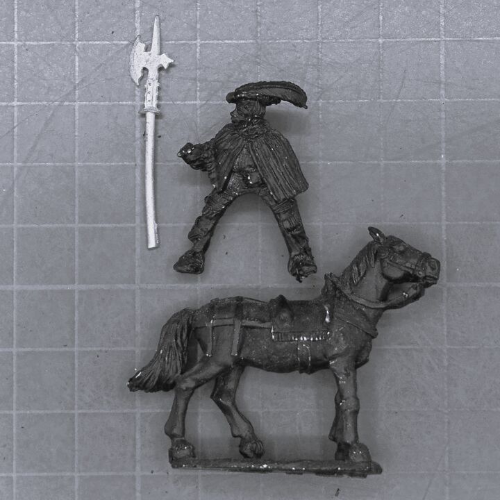 Wargames Foundry, Late Medieval/Early Renaissance: Mounted Mercenary Commander