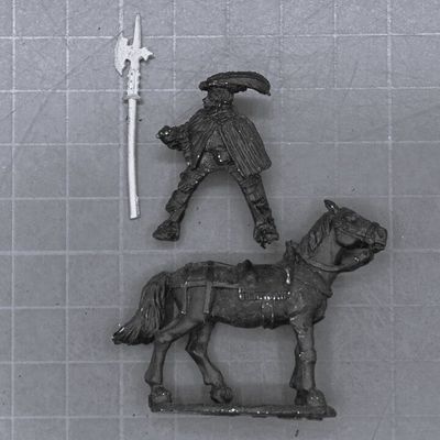 Wargames Foundry, Late Medieval/Early Renaissance: Mounted Mercenary Commander