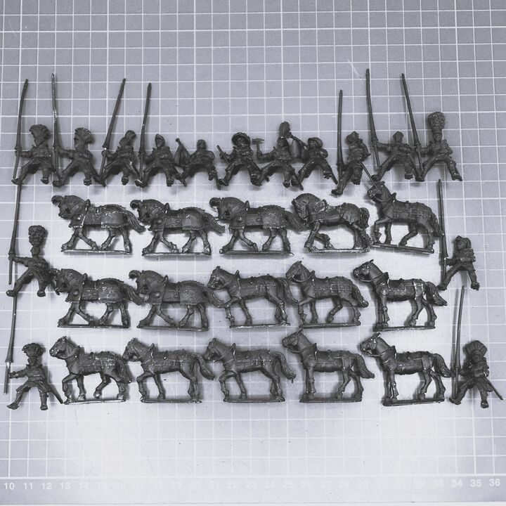 Wargames Foundry, Late Medieval/Early Renaissance: Mounted Knights Unit