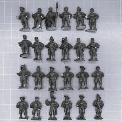 Wargames Foundry, Late Medieval/Early Renaissance: Landsknecht Pikemen, Standing