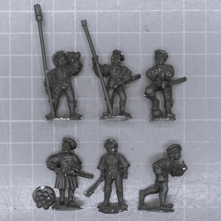 Wargames Foundry, Late Medieval/Early Renaissance: Artillery Crew