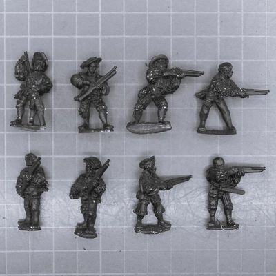 Wargames Foundry, Late Medieval/Early Renaissance: Landsknecht Handgunners