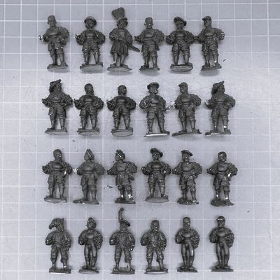 Wargames Foundry, Late Medieval/Early Renaissance: Landsknecht Pikemen, Standing