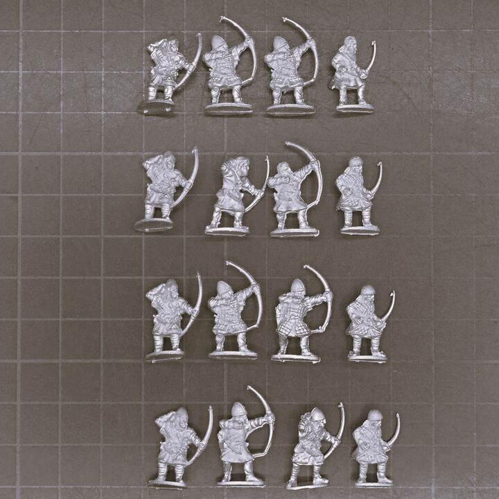 Museum Miniatures, Dark Ages - Anglo Danish/Saxon Archers
