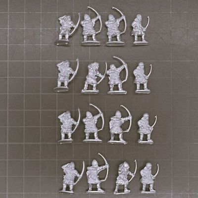 Museum Miniatures, Dark Ages - Anglo Danish/Saxon Archers