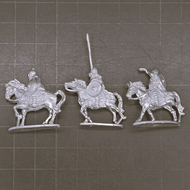 Museum Miniatures, Dark Ages - Anglo Danish/Saxon Mounted Generals Command Group