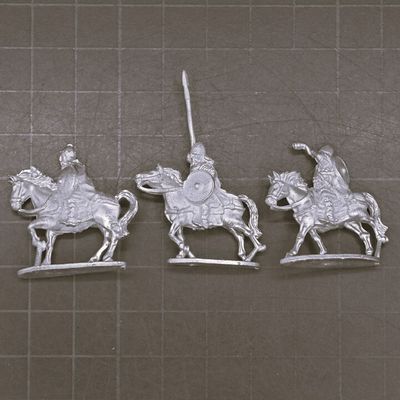 Museum Miniatures, Dark Ages - Anglo Danish/Saxon Mounted Generals Command Group