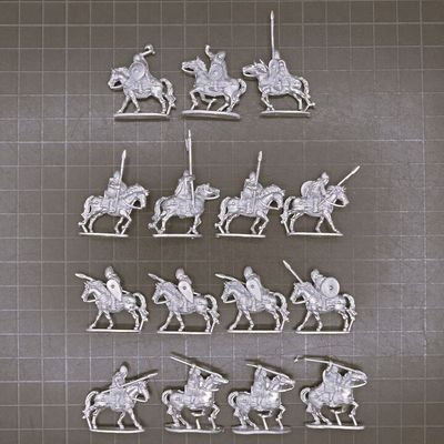 Museum Miniatures, Dark Ages - Armoured Anglo Danish/Saxon Cavalry Unit