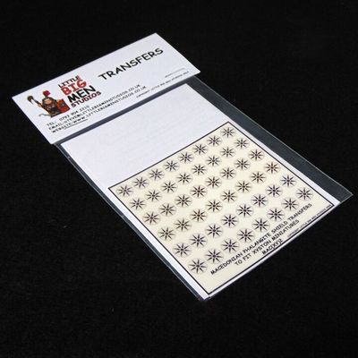 15mm, Littlebigman Studios, Ancient: Macedonian  Phalangite Shield Transfers To Fit Xyston Miniatures