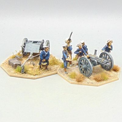 Grade D - Various Manufacturers - Mahdist War - British Naval Brigade Gatling Machine Gun Team