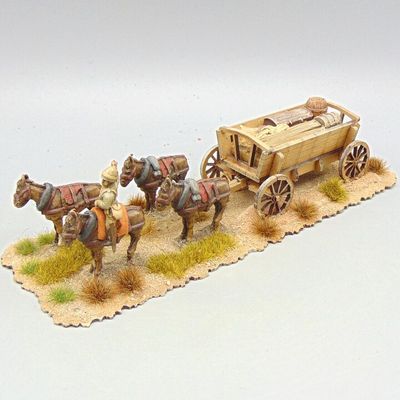 Grade D - Various Manufacturers - Mahdist War - British Engineers Wagon, Mule Team & Drivers