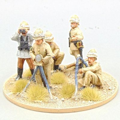 Grade C - Perry Miniatures - Mahdist War - British Heliograph Team