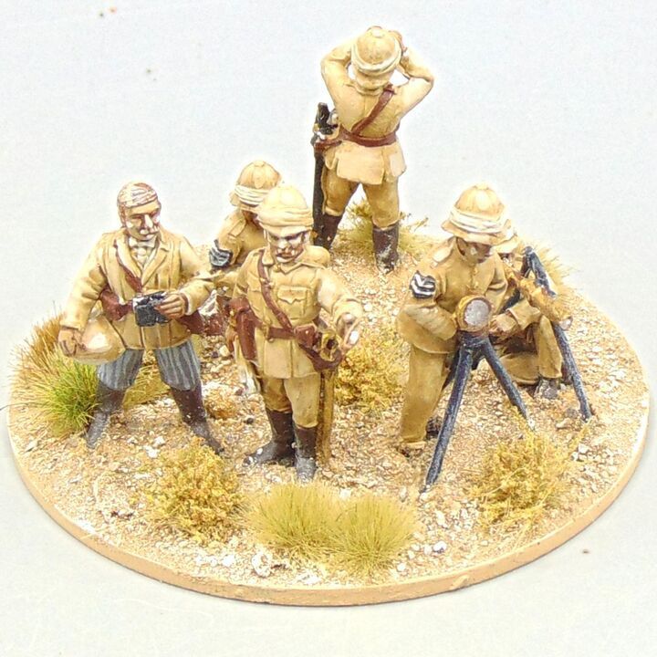 Grade C - Perry Miniatures - Mahdist War - British Heliograph Team