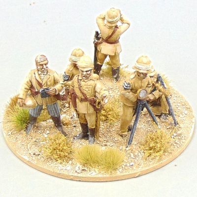 Grade C - Perry Miniatures - Mahdist War - British Heliograph Team