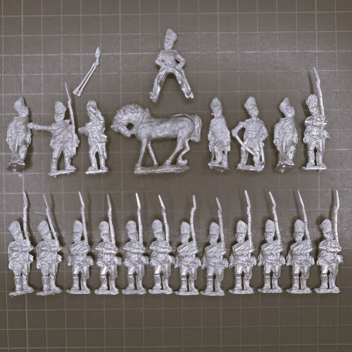 Elite Miniatures, Napoleonic: Later Prussian Infantry in Covered Shakos