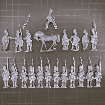 Elite Miniatures, Napoleonic: Later Prussian Infantry in Covered Shakos