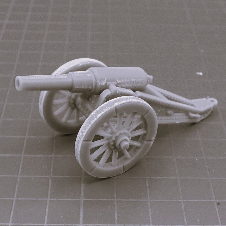 Actual Size Miniatures, Later C19th: British RBL 40pdr Armstrong Field Gun